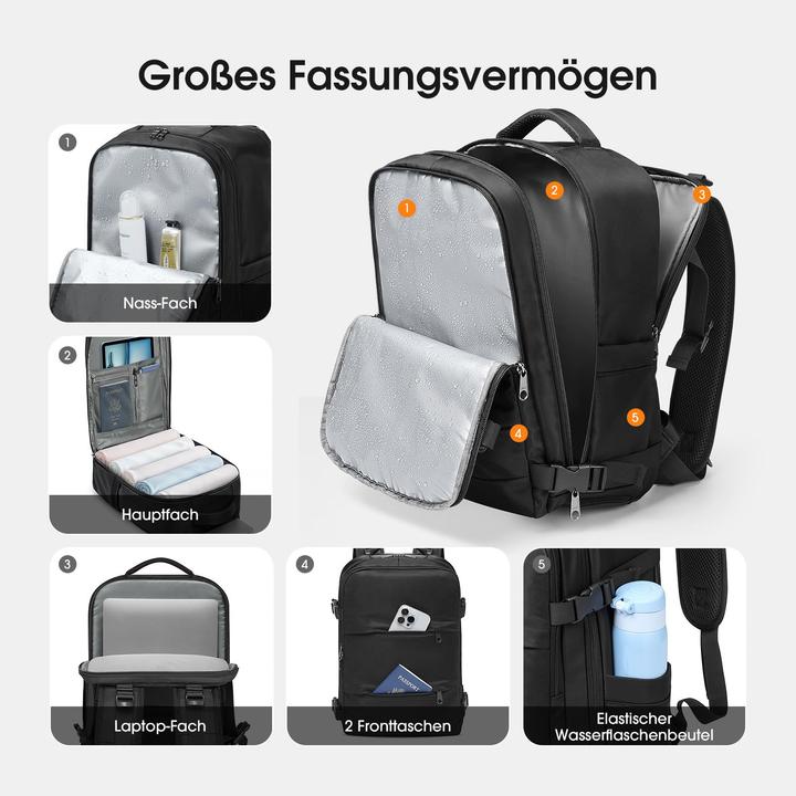Produktbild Only-Bags.Store Handgepäck Rucksack Travel Backpack