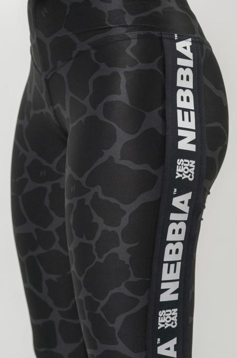 Immagine prodotto Nebbia Leggings a vita alta da donna ispirati alla natura 546 nero (M)