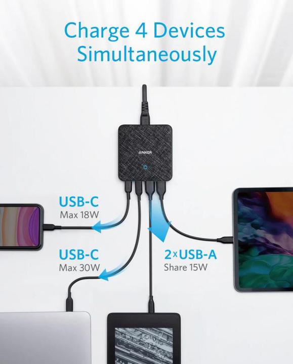 Immagine prodotto Anker PowerPort Atom III Slim (65 W)