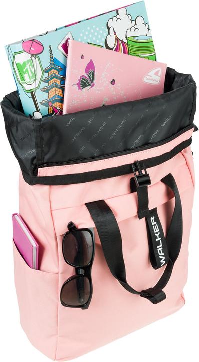 Actual product image Walker Roll Top Leisure Backpack 20 - 23 l, Pink (23 l)