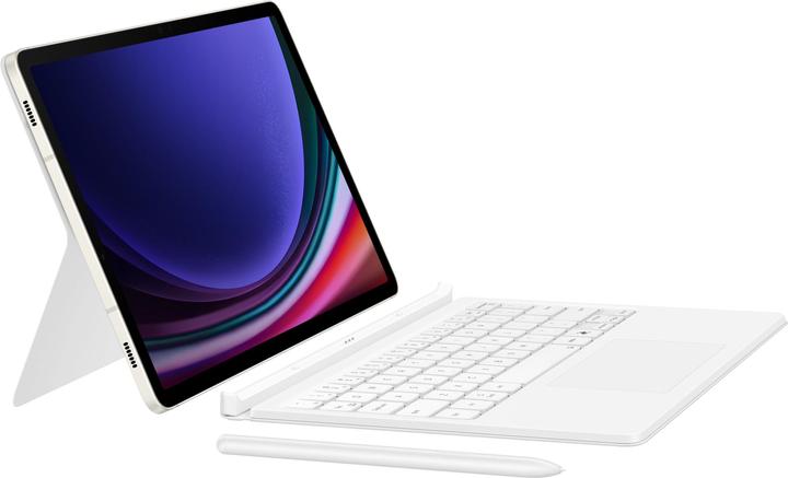 Immagine prodotto Samsung Tastiera Book Cover per Galaxy Tab S9/S9 FE Bianco (Samsung Galaxy Tab S9, Samsung Galaxy Tab S9 FE)