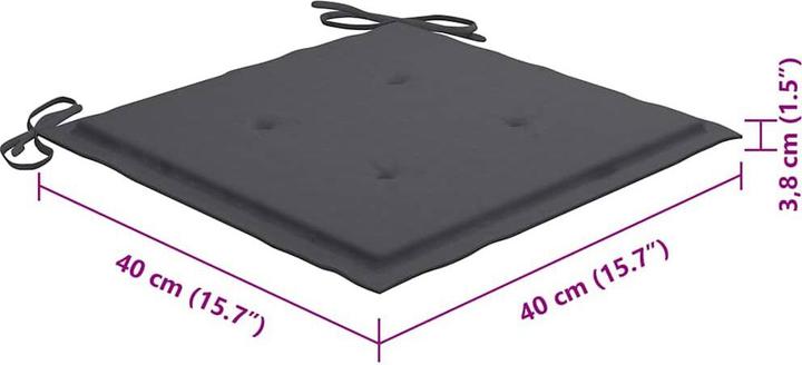 Produktbild vidaXL Gartenstuhl