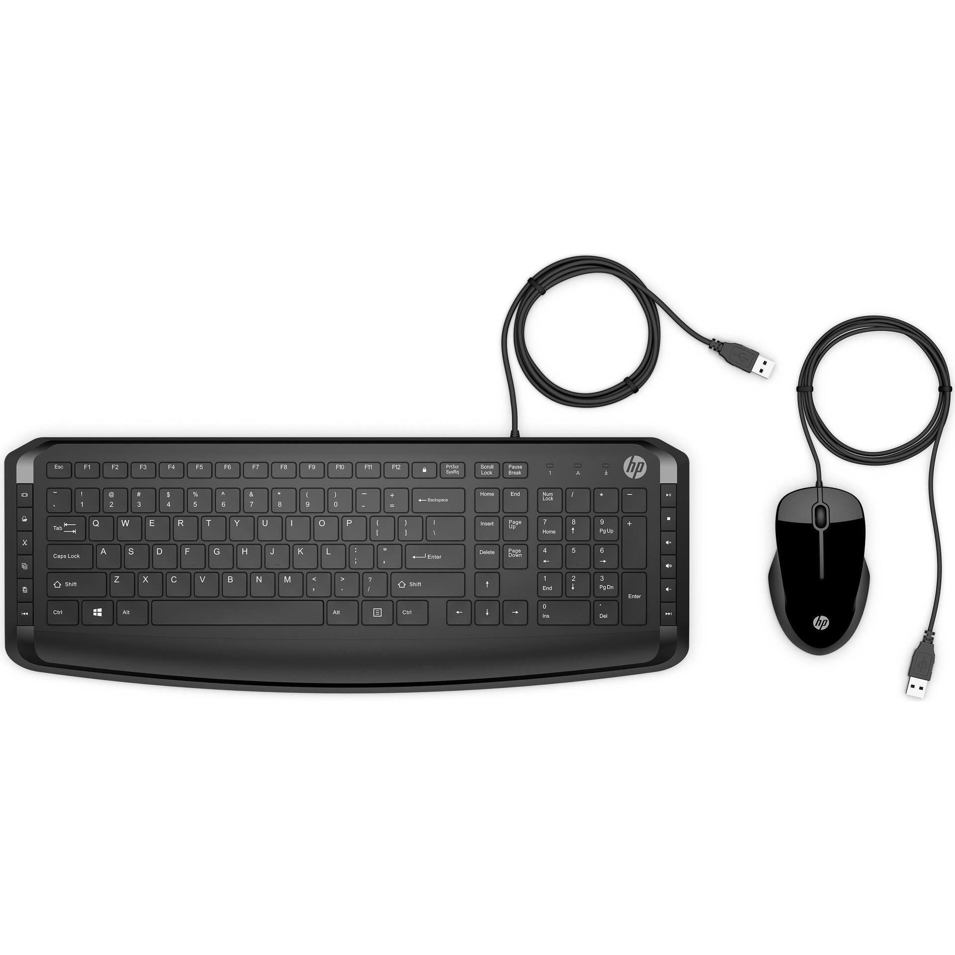 HP Pavilion 250 (DE, Kabelgebunden), Tastatur, Schwarz