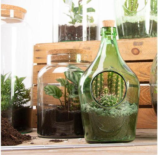Actual product image Esschert Design Terrarium Bottle S