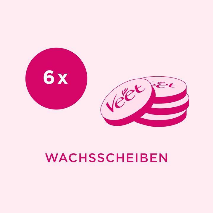 Produktbild Veet Spawax Warmwachsscheiben, 4x6 Stk. (4 x)