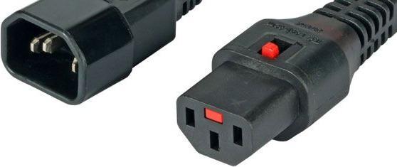 Actual product image MicroConnect Power supply extension cable (3 m, C14, C13)