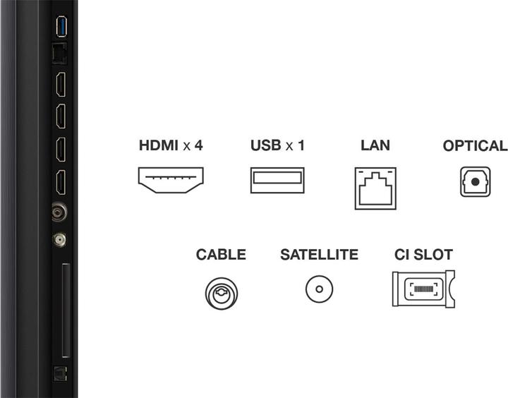 Actual product image TCL 85C6K (85", Mini-LED, 4K, 2025)