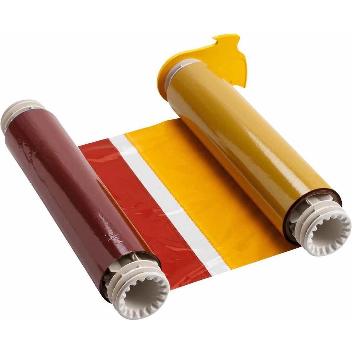 Brady, Etiketten, B85-R-220x60-KRBY-200P, Farbband, Schwarz/Rot/Blau/Gelb, 220.00 mm x 60.00 m, Farbfeldlänge