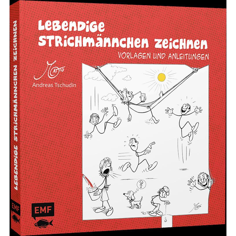 Thumbnail - Lebendige Strichmännchen zeichnen, Ratgeber von Andreas Tschudin
