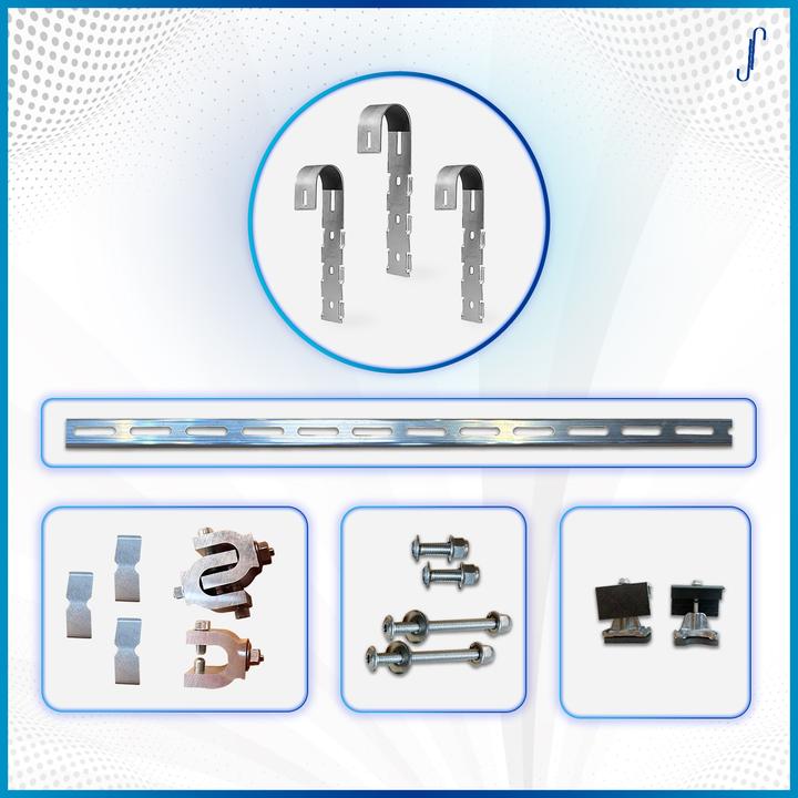 Produktbild Solar Hook Balkonkraftwerk Solarhaken rund (Solaranlage Montagematerial)