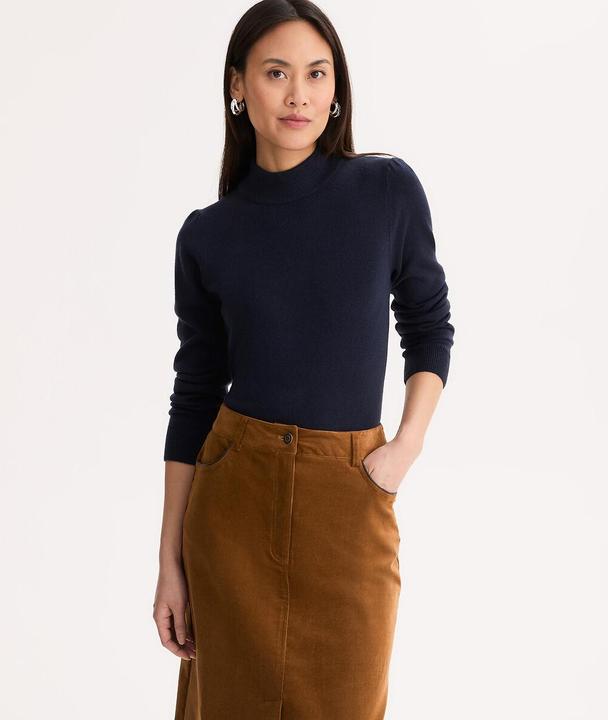 Produktbild Anne Weyburn Stehkragenpullover aus weichem Strick (48)