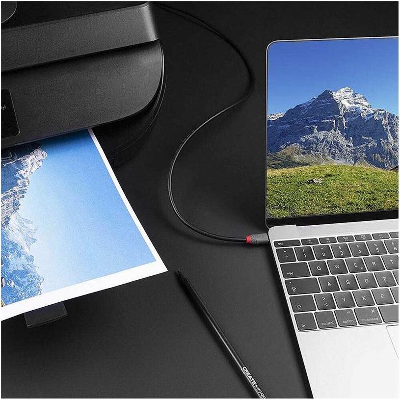 Thumbnail - Lindy USB C — USB B (2 m, USB 2.0), USB Kabel