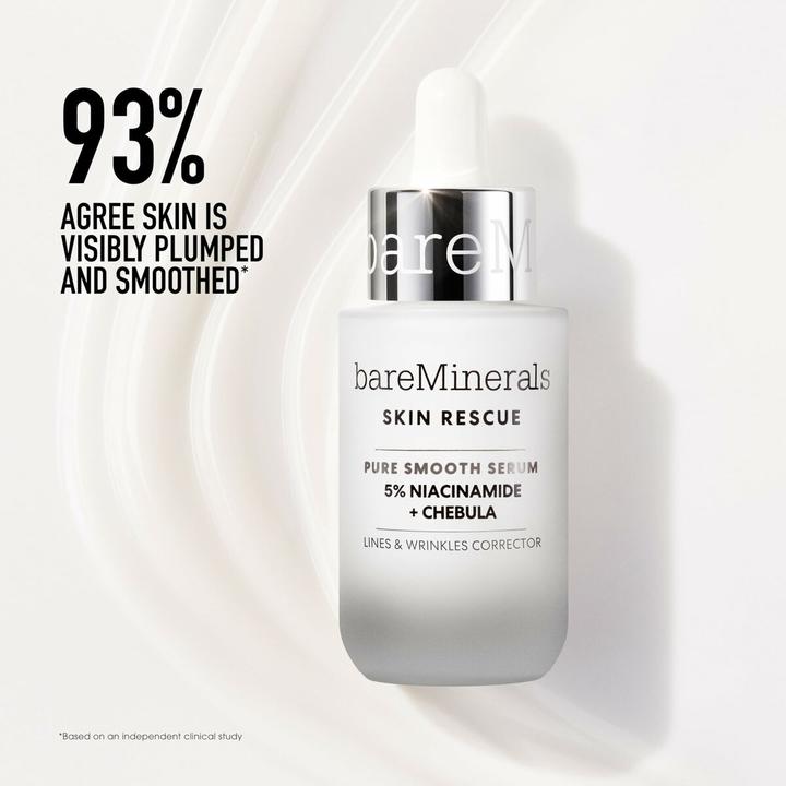 Immagine prodotto Bare Minerals bareMinerals Serums Skin Rescue Pure Smooth Serum 30 ml (30 ml, Crema 24h)
