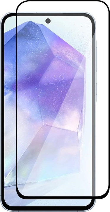 Screenguard Samsung Galaxy A55 5G Full Screen Protective Glass 2.5D 9H (Samsung Galaxy A55)