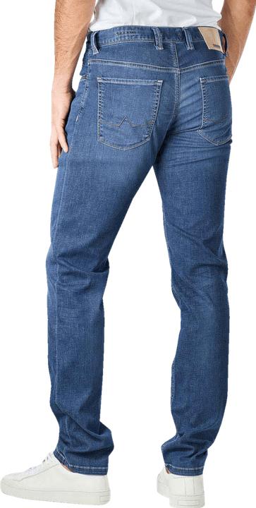 Image du produit Alberto Super Stretch Light Tencel Pipe Jeans Slim Fit Navy