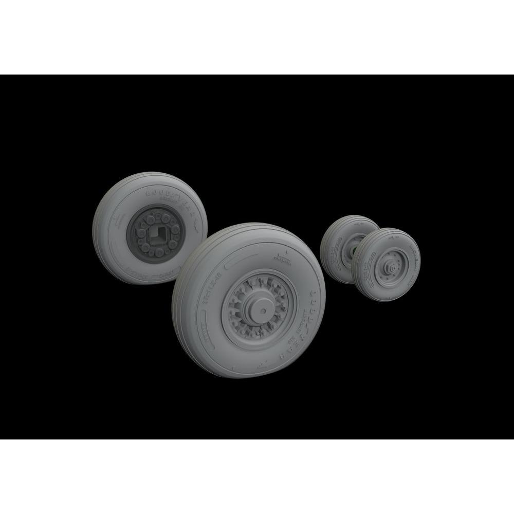Eduard F-14D wheels for AMK