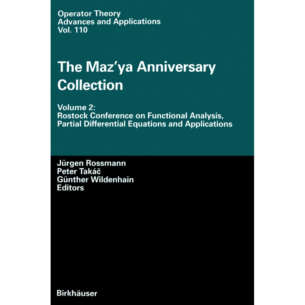 The Maz'ya Anniversary Collection, Fachbücher