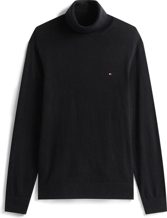 Actual product image Tommy Hilfiger Pima CTN Cashmere Pullover Roll Neck Black (XL)