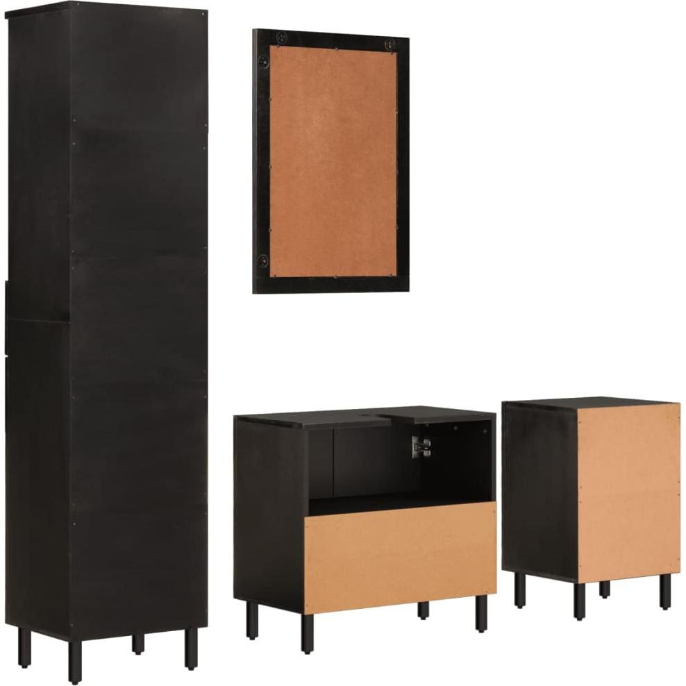 Thumbnail - VidaXL, Badmöbelset, 4-tlg. Badmöbel-Set