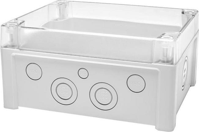 Image du produit RS PRO Boîtier universel en polycarbonate, gris, dimensions extérieures 201 x 163 x 98mm, IP65 (Boîtier)