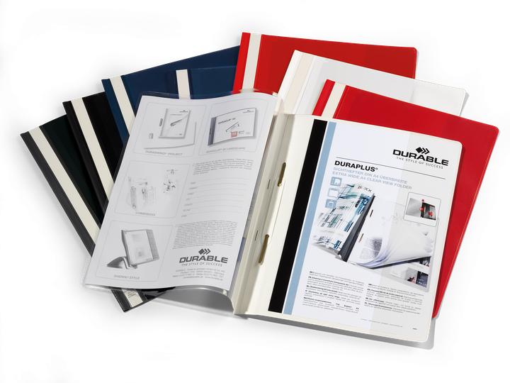 Produktbild Durable DURAPLUS - Schnellhefter A4 - extrabreit (A4, 25x)