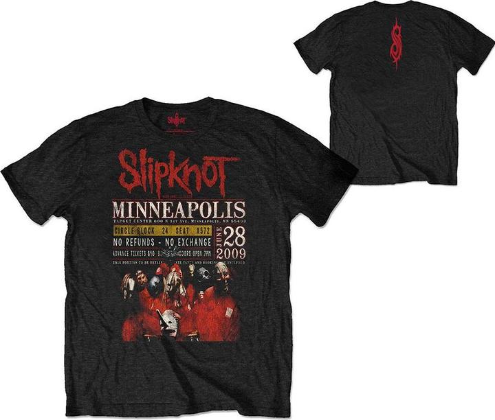Produktbild Slipknot Minneapolis 09 TShirt (L)