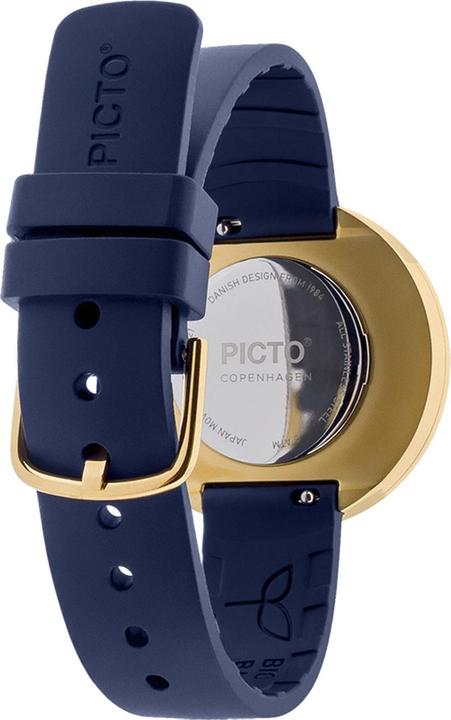 Produktbild Picto 34018-0514G Unisex Midnight Blue Bio Based 34mm 5ATM