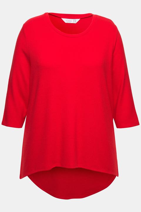 Produktbild Miamoda Pullover, A-Linie, gerundeter Saum, 3/4-Ärmel (54)