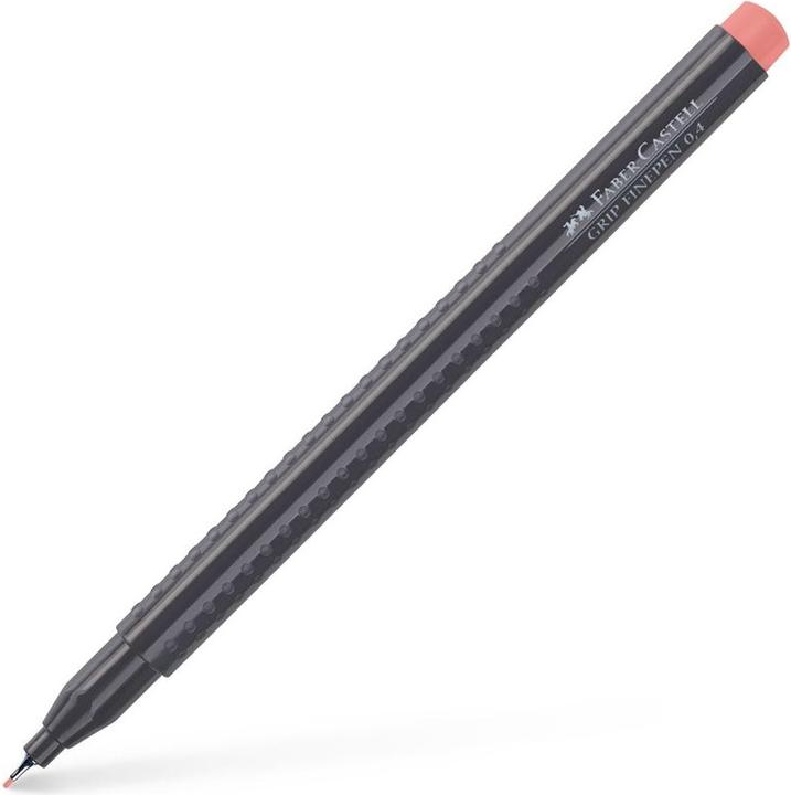 Actual product image Faber-Castell Finepen Grip 0.4 flesh colour dark (Flesh colour dark, 10 x)