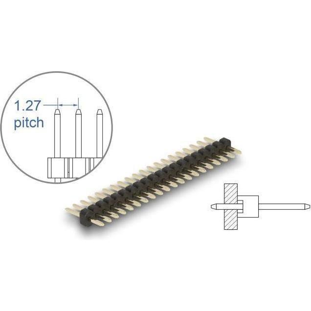 Thumbnail - Delock Steckleiste Polyester, Elektronikkabel + Stecker, Schwarz