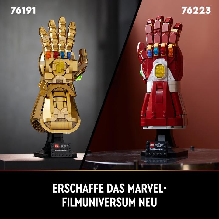 Actual product image LEGO 76223 Marvel Iron Man Glove (76223, LEGO Marvel)