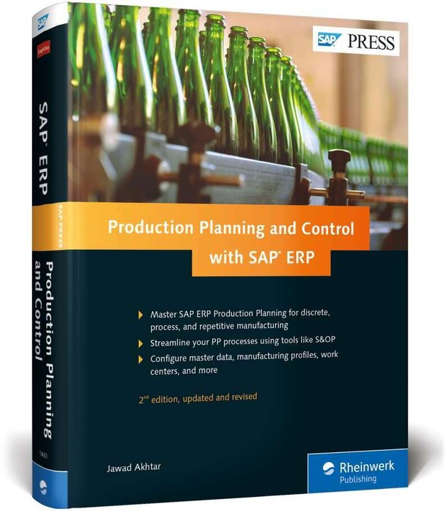 Produktbild Production Planning and Control with SAP ERP (Englisch, Jawad Akhtar, 2016)