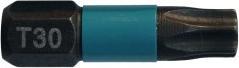 Actual product image Makita T-bit 30 length 25 mm, 2 pieces (Hexagon socket TX M30)