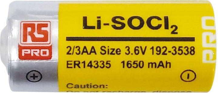 POLITEC ER34615 3,6V 19AhEve Battery Batteria Litio Con Connettore Per Barriere Politec - Foto 2