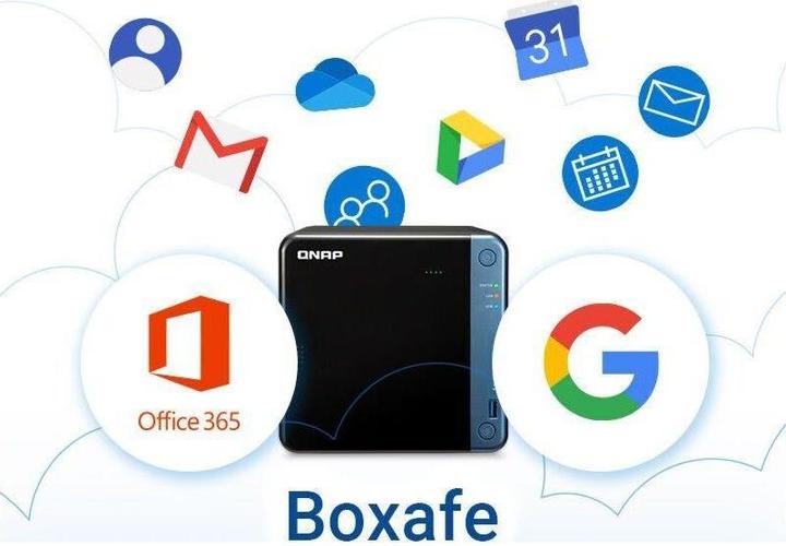 Immagine prodotto QNAP Boxafe per Microsoft 365 10 Utenti 1 Anno Pacchetto Fisico