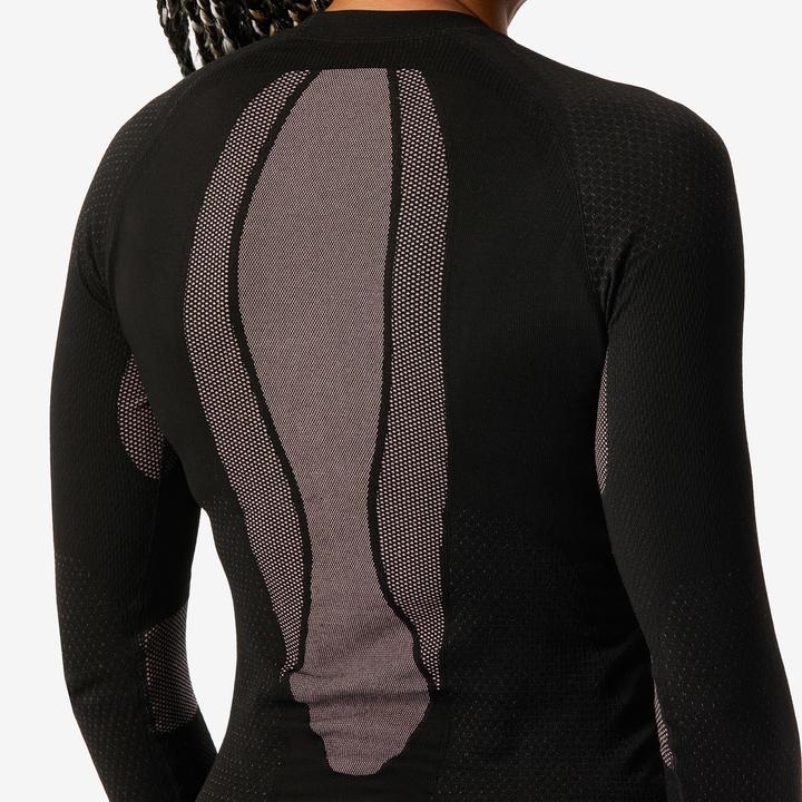 Produktbild Wedze Skiunterwäsche Funktionsshirt Damen Seamless - BL500 I-Soft rosa/schwarz (M)