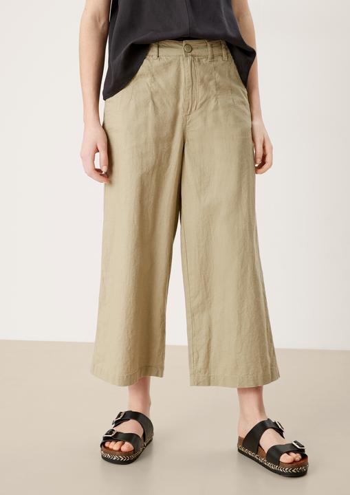 Produktbild s.Oliver Regular: Culotte aus Leinenmix (40)