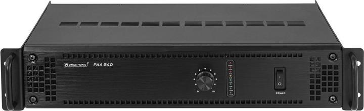 Actual product image Omnitronic PAA-240 ELA Amplifier