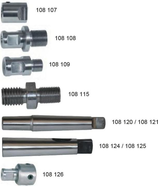 Actual product image Ruko Adapter for core drill Quick In/Weldon M18xP1.5 (108126/)