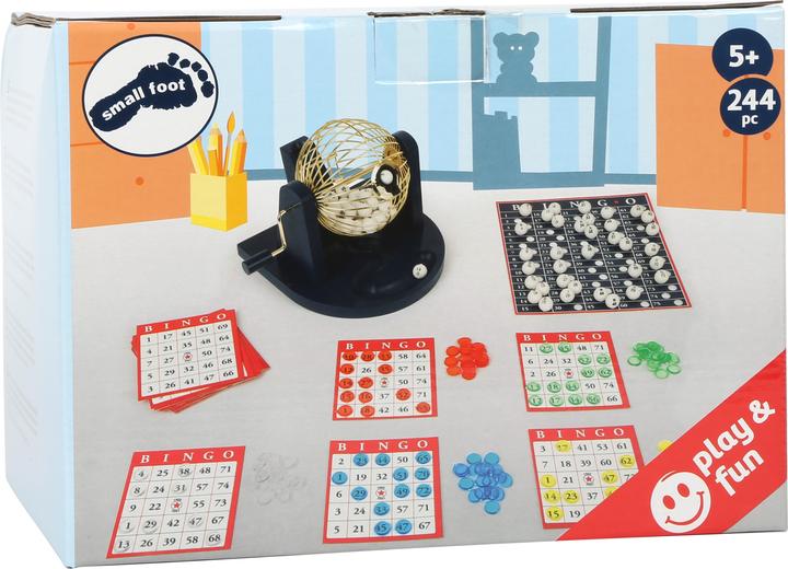 Produktbild small foot Bingo Spielset mit Trommel (Deutsch)