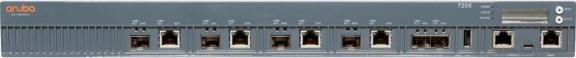 Produktbild Aruba HPE 7205-K12-64-RW 7205 K-12 (RW) Mobility Controller w/64 AP License Bundle