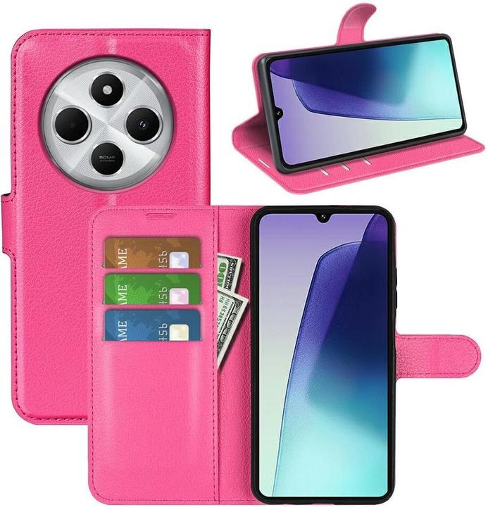 Produktbild Cover-Discount Xiaomi Redmi 14C / Poco C75 - Leder Etui Hülle (Xiaomi Poco C75)