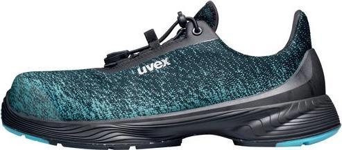 Produktbild Uvex Safety 6824236 Sicherheitshalbschuh S1P Schuhgrösse (EU): 36 Schwarz, Grün, Blau 1 Paar (S1P, 36)
