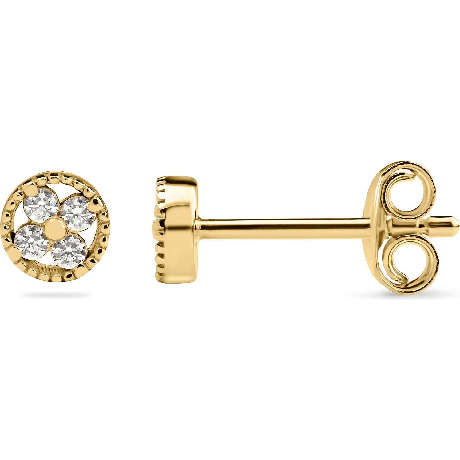 Favs, Ohrringe, Ohrstecker, (375er Gelbgold)