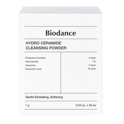 Immagine prodotto Biodance Hydro Ceramide Cleansing Powder Enzymatic Face Powder 30x1g (Salviette detergenti per il viso)