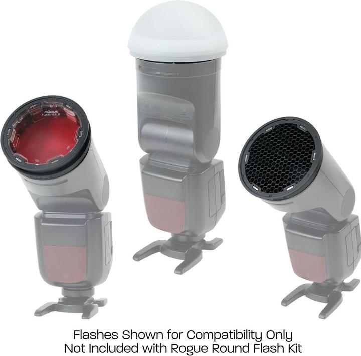 Actual product image Rogue Round Flash Kit (Flash diffuser)