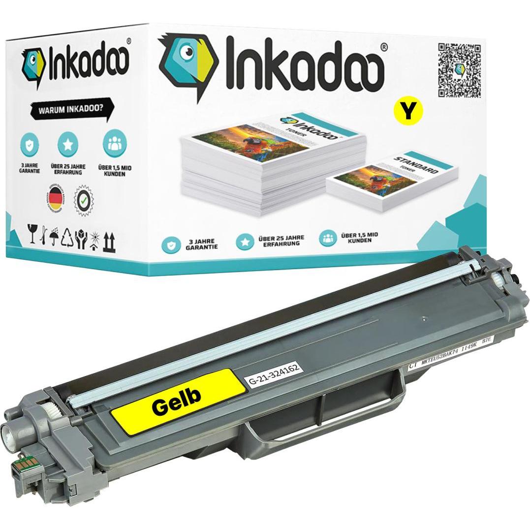 Thumbnail - Inkadoo, Toner, Kompatibel Toner für Brother MFC-L 3740 CDN (Y)