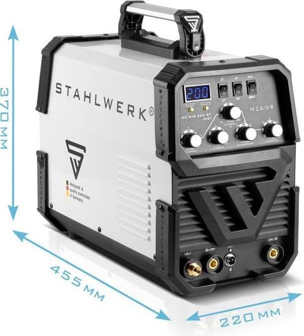 Actual product image Stahlwerk Combination welder AC/DC TIG 200 ST IGBT 200 amps