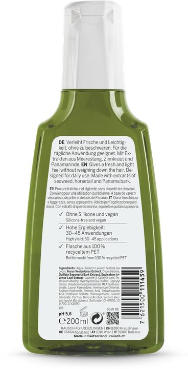 Produktbild Rausch Anti-Fett-Shampoo mit Meerestang (200 ml, Flüssiges Shampoo)