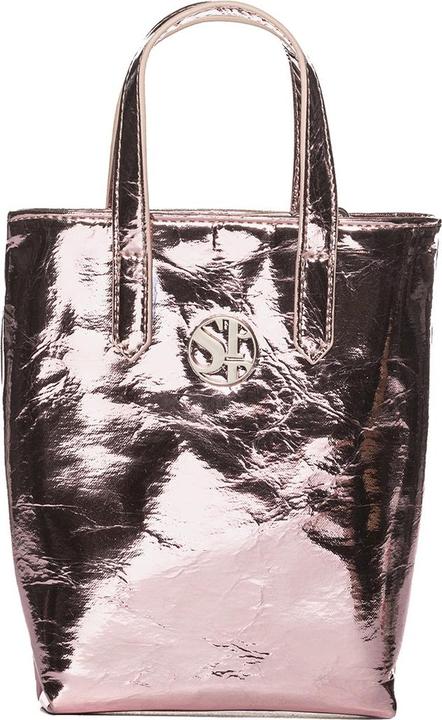 Actual product image Secret Pon Pon Damen Handtasche - Modell Lumena Nova - 100% Polyurethan - 12.0 X 19.0 X 6.0 Cm